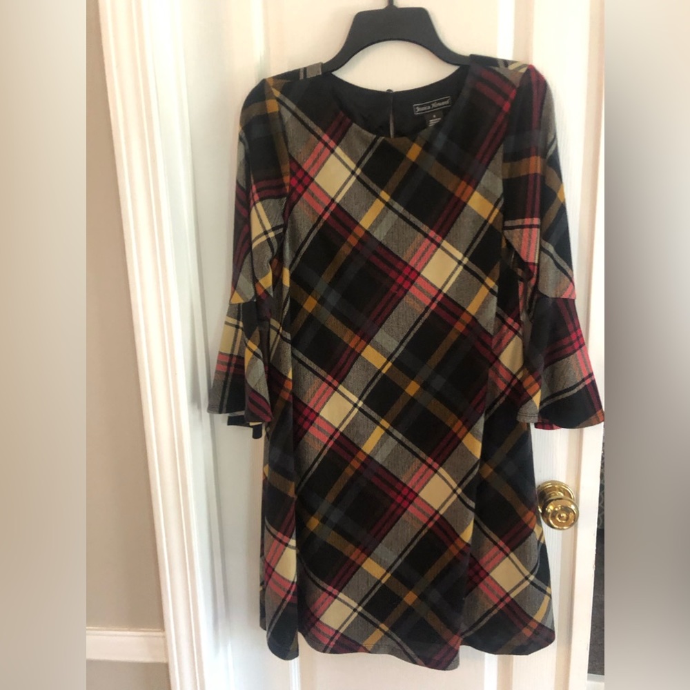 Super soft dress with bell sleeves
